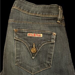Hudson Jeans Blue Straight Leg Classic Denim